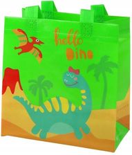 Zdjęcie Torba Prezentowa Dinozaur Zielona 23X21,5X11Cm - Bochnia
