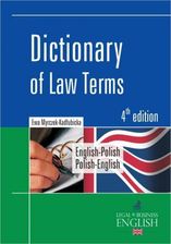 Zdjęcie Dictionary of Law Terms. Słownik terminologii prawniczej. English-Polish/Polish-English (PDF) - Wrocław