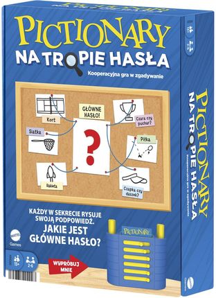 Mattel Pictionary Na tropie hasła HVG00 - zdjęcie 3