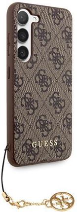 Guess 4G Charms Collection Etui Samsung Galaxy S24 (Brązowy) - zdjęcie 6
