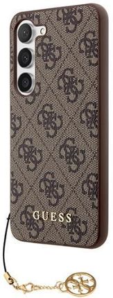 Guess 4G Charms Collection Etui Samsung Galaxy S24 (Brązowy) - zdjęcie 3