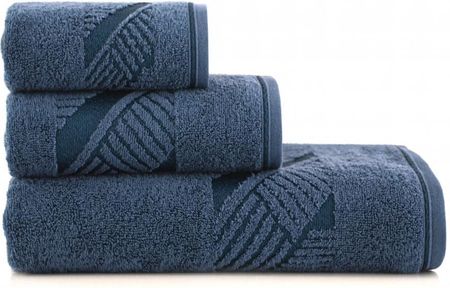 Zwoltex Ręcznik Frotte Enzo Granatowy 420G/M2 Rozmiar 50X90 Cm 30586 - zdjęcie 2