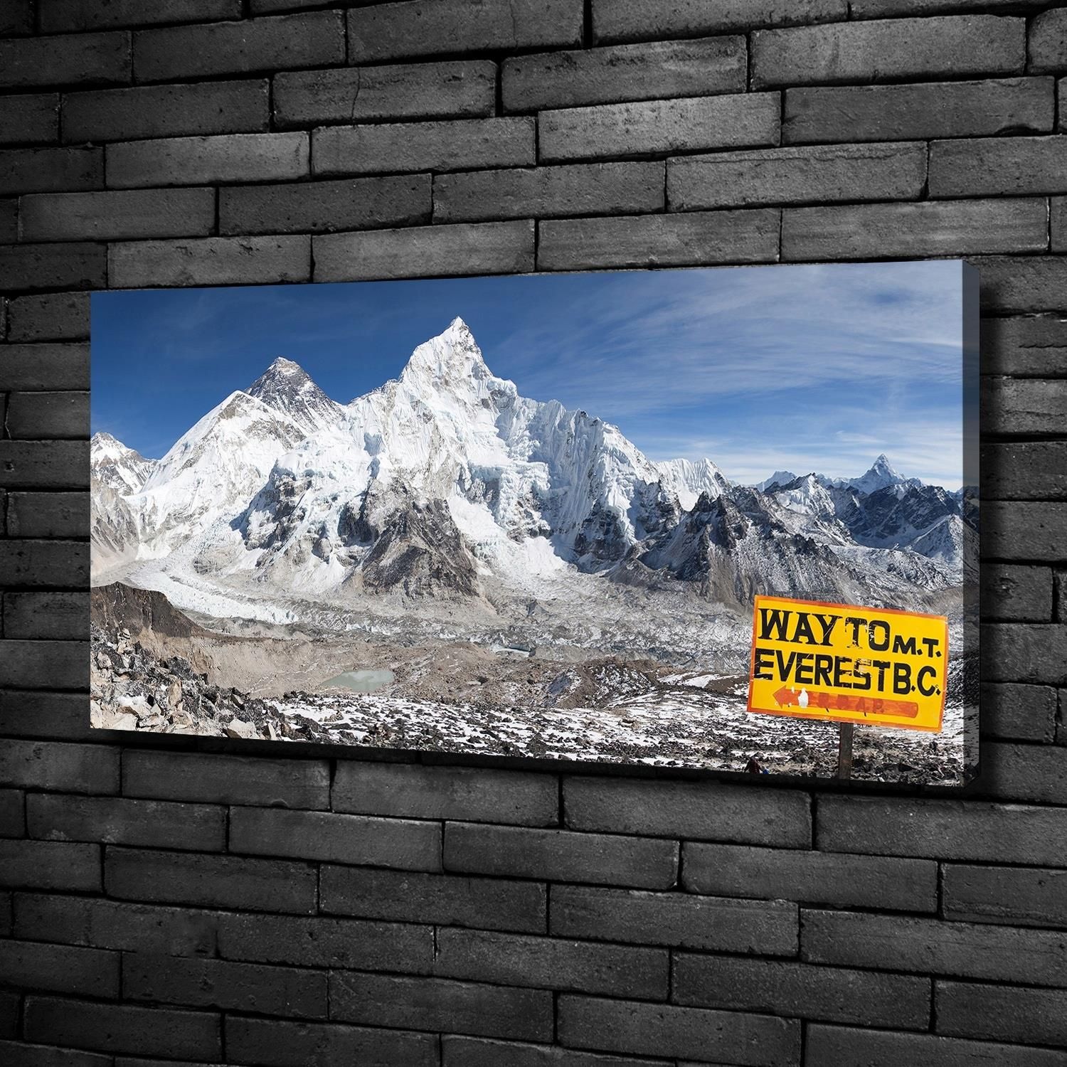 Tulup Duży foto obraz na płótnie Góra Everest 100x50 cm Opinie i