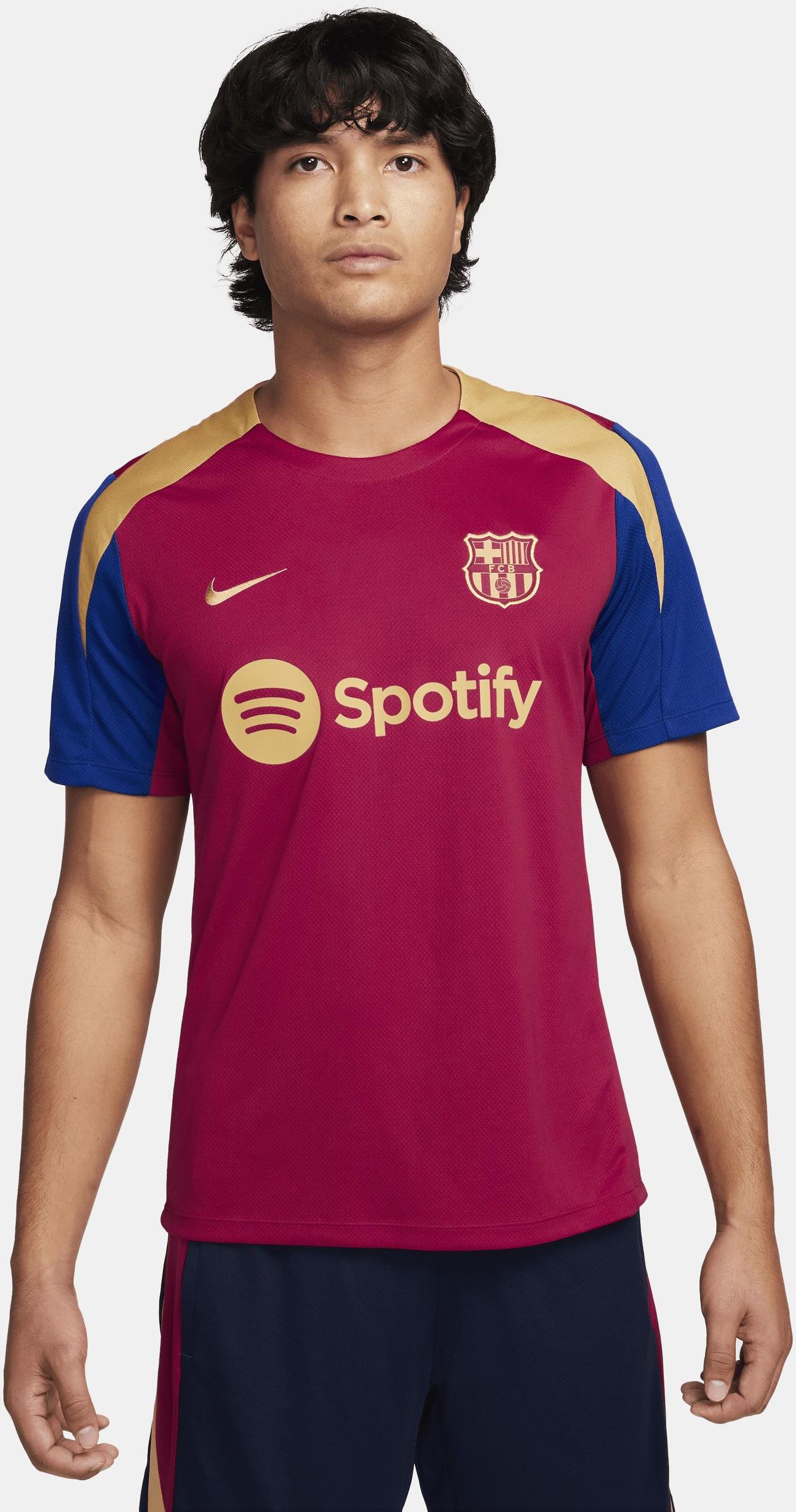 M Ska Dzianinowa Koszulka Pi Karska Nike Dri Fit Fc Barcelona Strike