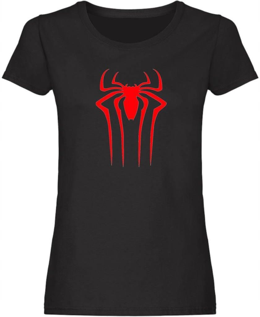 Koszulka Damska T Shirt Spiderman Marvel Czarna L Ceny I Opinie