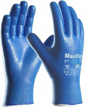 Atg Rękawice Hybrydowe Higieniczne Antywirusowe Maxidex 19-007 R.9 - zdjęcie 3