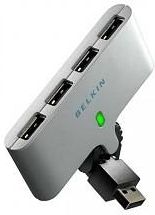 Hub USB Belkin Hi Speed USB 2 0 4 Port Swivel Hub F5U415ea Opinie I