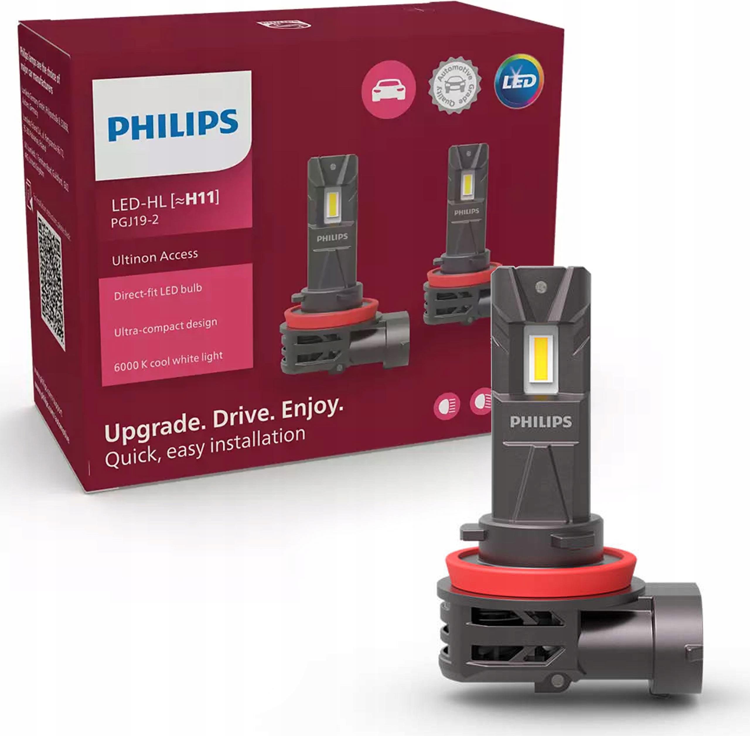 Żarowka samochodowa Philips Żarówki Led H11 Ultinon Access 12V