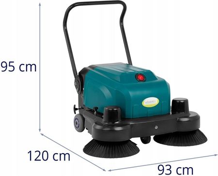 Ulsonix Zamiatarka Z Odkurzaczem - Akumulatorowa - 4800 M²/H - Szerokość Szczotki 52Cm - Ulx-12100S (ULX12100S) - zdjęcie 2