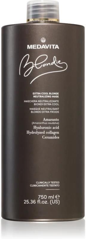 Zdjęcie Medavita Blondie Extra Cool Blonde Blondie Extra Cool Blonde Maska Do Włosów Do Zimnych Odcieni Blond 750 ml - Oborniki