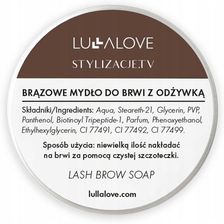 Zdjęcie LULLALOVE Brązowe mydło do stylizacji brwi x Stylizacje, 30ml - Piotrków Trybunalski