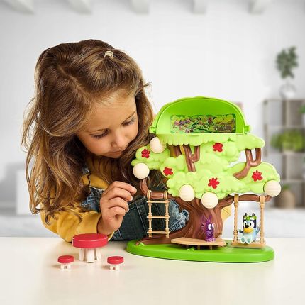 Moose Toys Domek Na Drzewie Treehouse Bluey Zestaw Oryginalne Figurki - zdjęcie 3