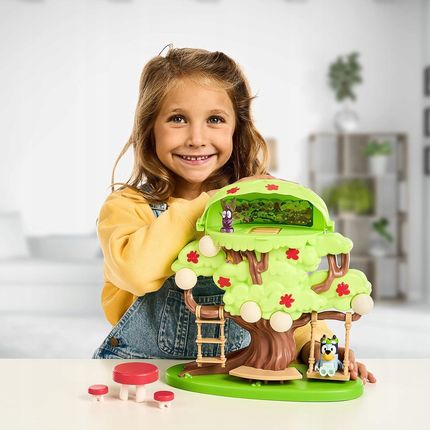 Moose Toys Domek Na Drzewie Treehouse Bluey Zestaw Oryginalne Figurki - zdjęcie 2