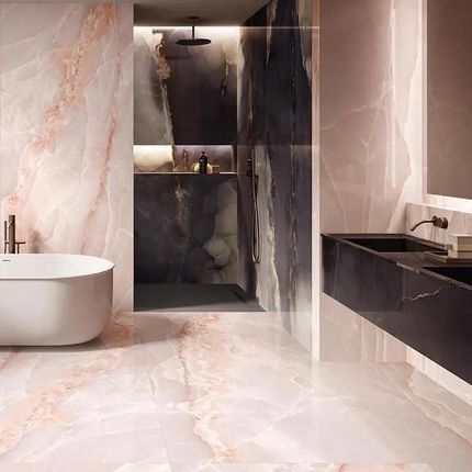 Emil Ceramica Tele Di Marmo Onyx Pink Lapp. Rt 120X278 - zdjęcie 2