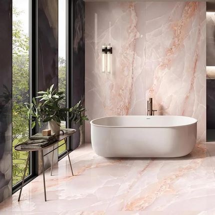 Emil Ceramica Tele Di Marmo Onyx Pink Lapp. Rt 120X278 - zdjęcie 3