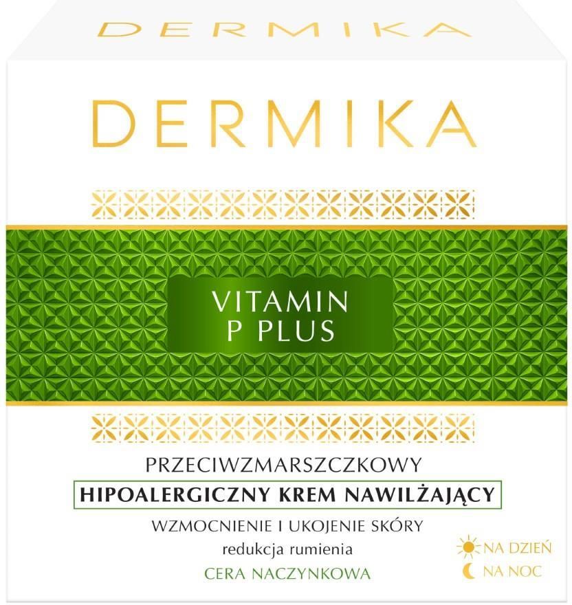 Krem Dermika Vitamin P Plus Przeciwzmarszczkowy Hipoalergiczny