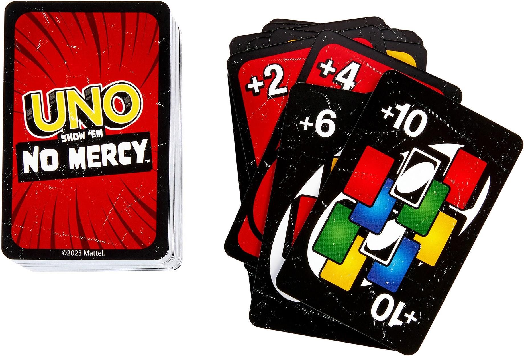 Mattel Gry Uno No Mercy Bez Lito Ci Hwv Ceny I Opinie Ceneo Pl