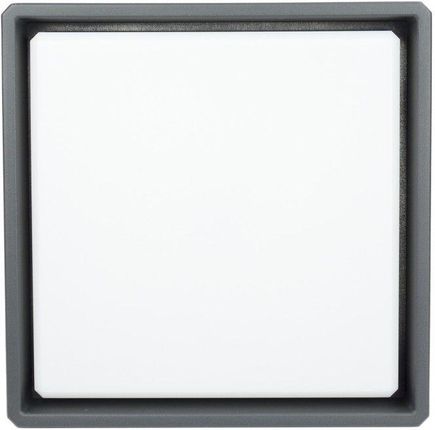 Su-Ma Plafon Nowoczesny Kwadratowy Hermetyczny Beni 18W 20Cm 1069Lm 4K Popiel Beni Bn-Kw200 - zdjęcie 3