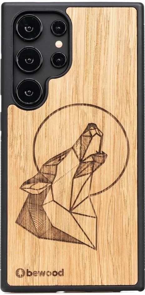 Bewood Drewniane Etui Na Samsung Galaxy S24 Ultra Wilk Dąb Etui na