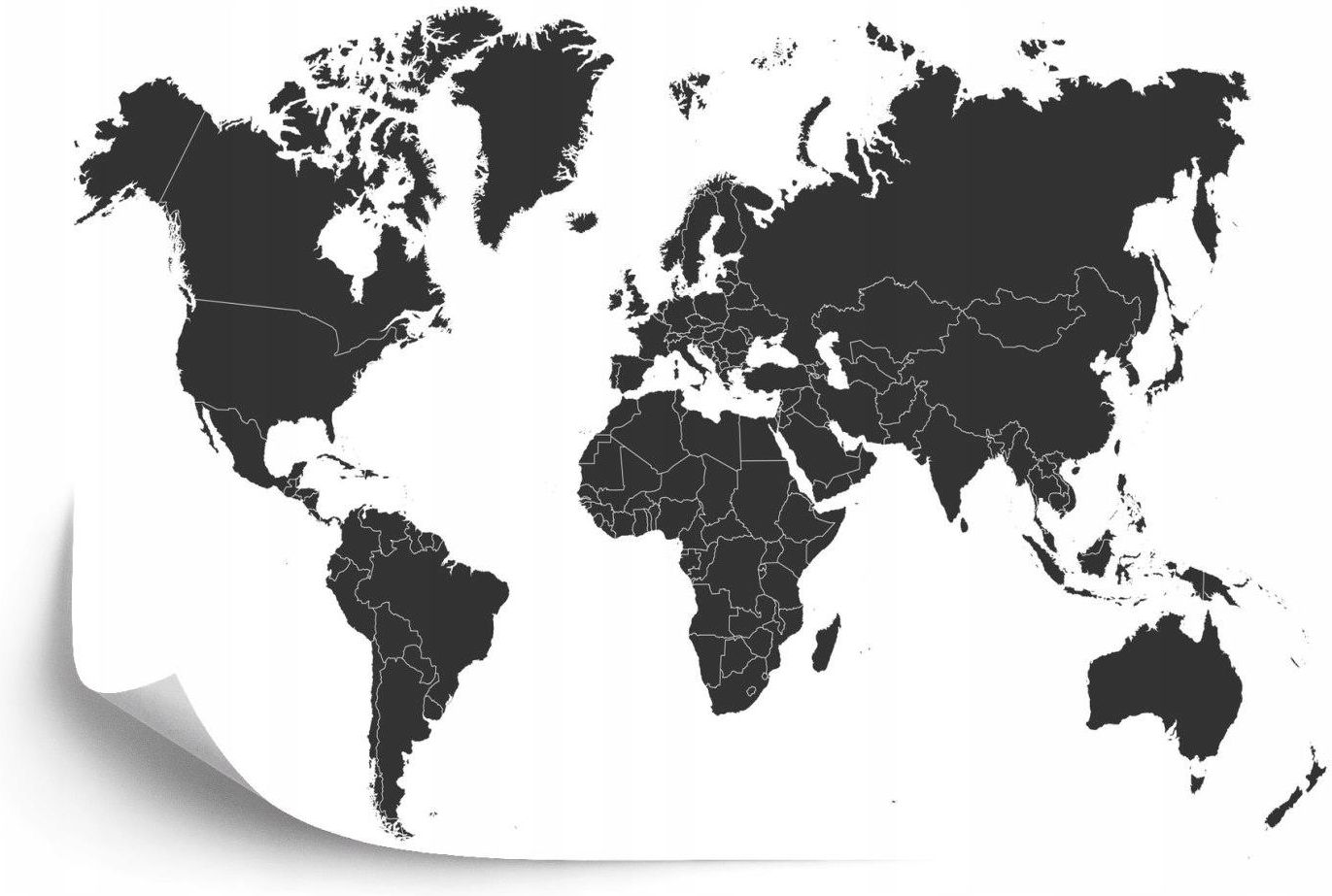 Doboxa Fototapeta Flizelina Mapa Świata 520X318 A3 Opinie i ceny na