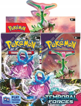 Pokemon TCG Scarlet & Violet - Temporal Forces Booster - zdjęcie 3