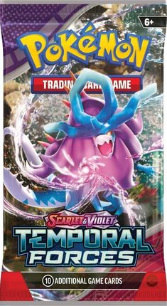 Pokemon TCG Scarlet & Violet - Temporal Forces Booster - zdjęcie 2