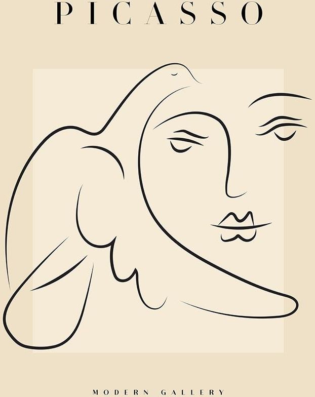 Kmbpress Picasso gołąbek twarz Plakat 21x30cm obraz 701 Opinie i