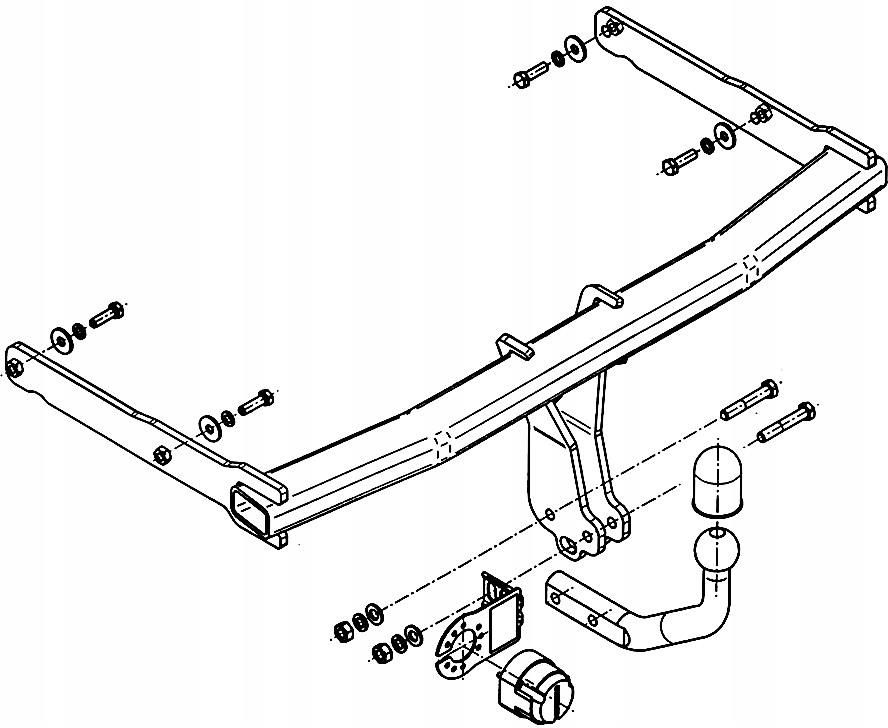 Hak Holowniczy Steinhof Hak Holowniczy Audi A C G Gd Kombi Avant