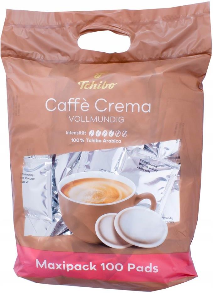 Kawa Tchibo W Saszetkach Do Senseo Caffe Crema Vollmundig Pads 100szt