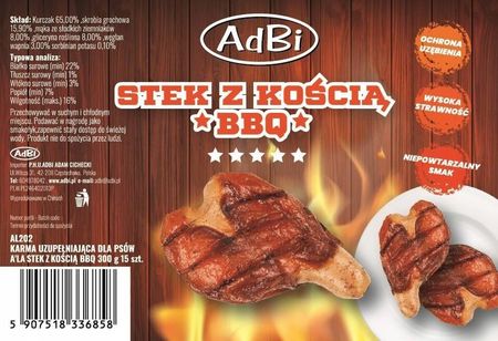 Adbi Stek Z Kością Bbq 15szt. 300G - zdjęcie 3