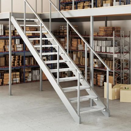 vidaXL Stopień Z Kraty 70x24x7 Stal Galwanizowana - zdjęcie 3