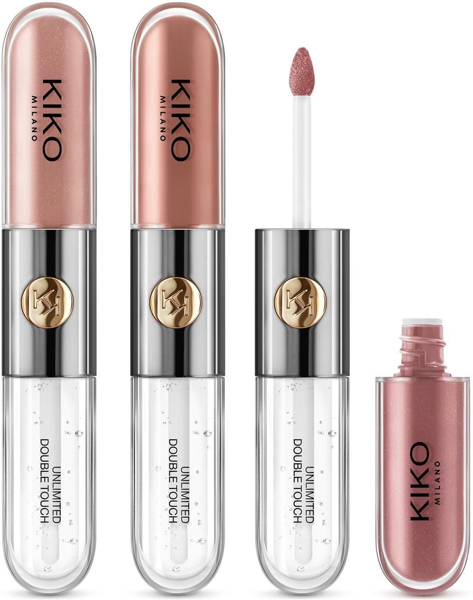 Kiko Milano Unlimited Double Touch Lip Set Nude Attitude Zestaw Do