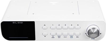 Radio kuchenne FM/DAB+ BLOW RK1 Bluetooth białe - zdjęcie 4