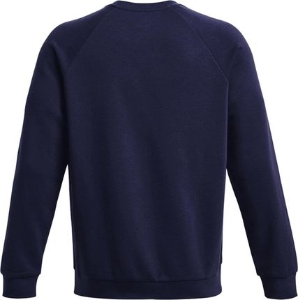 Bluza męska Under Armour Rival Fleece Crew granatowa 1379755 410 - zdjęcie 4