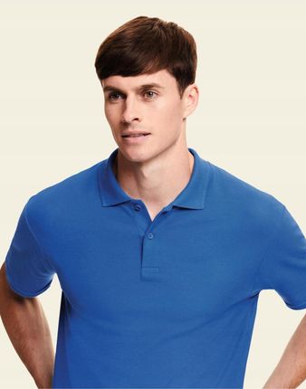 Koszulka Polo Original Fruit of The Loom white M - zdjęcie 3