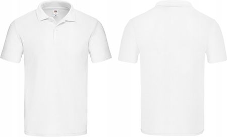 Koszulka Polo Original Fruit of The Loom white M - zdjęcie 2