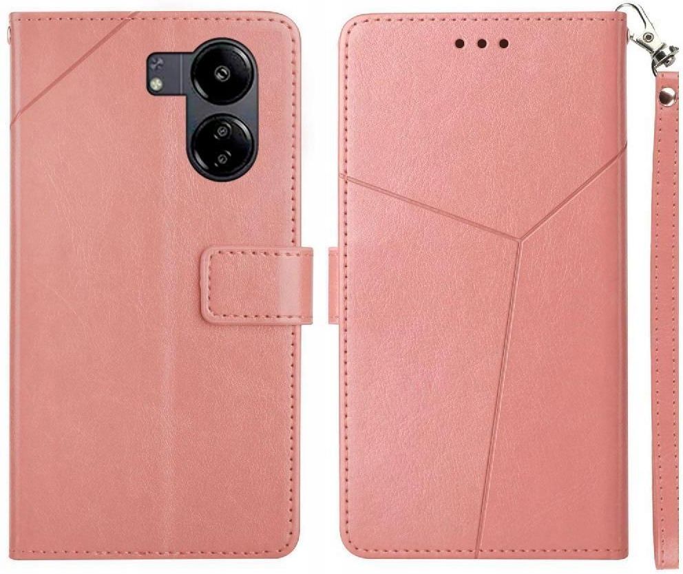 Etui Na Telefon Xiaomi Redmi 13C 4G Kickstand Trwałe Portfel Skórzany