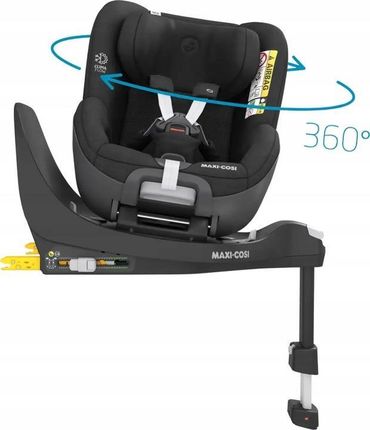 Maxi-Cosi Pearl 360° 0-18Kg Authentic Black - zdjęcie 4