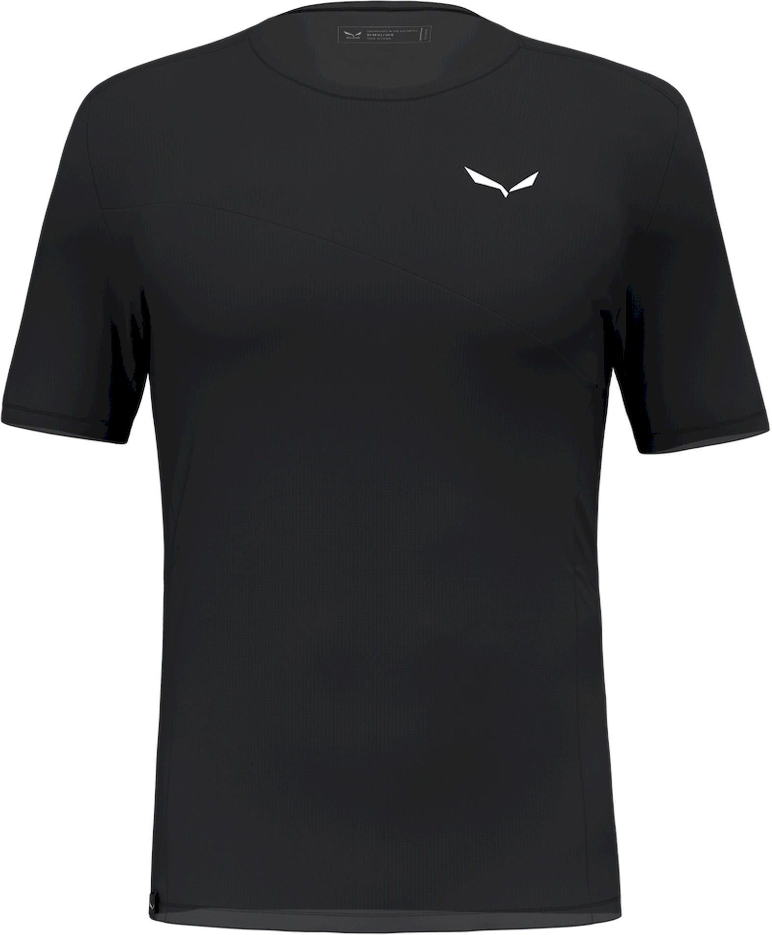 Męska Oddychająca Koszulka Salewa Puez Sporty Dry M T Shirt Black Out