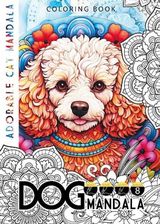 Zdjęcie Fresh Kolorowanka A4 8 Obrazków Dog Mandala Psy - Miłomłyn