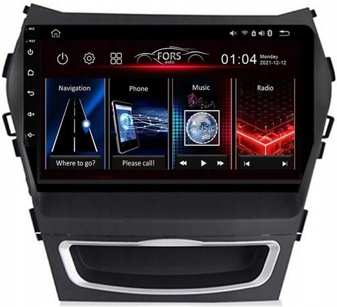 Radioodtwarzacz Samochodowy Projack Radio Android M150 Hyundai Santa