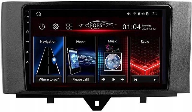 Radioodtwarzacz Samochodowy Radio Android M Benz Smart Fortwo