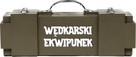 Skrzynka Wędkarski Ekwipunek Podziekowanie Prezent Dla Rybaka Wędkarza Na Urdoziny - zdjęcie 2