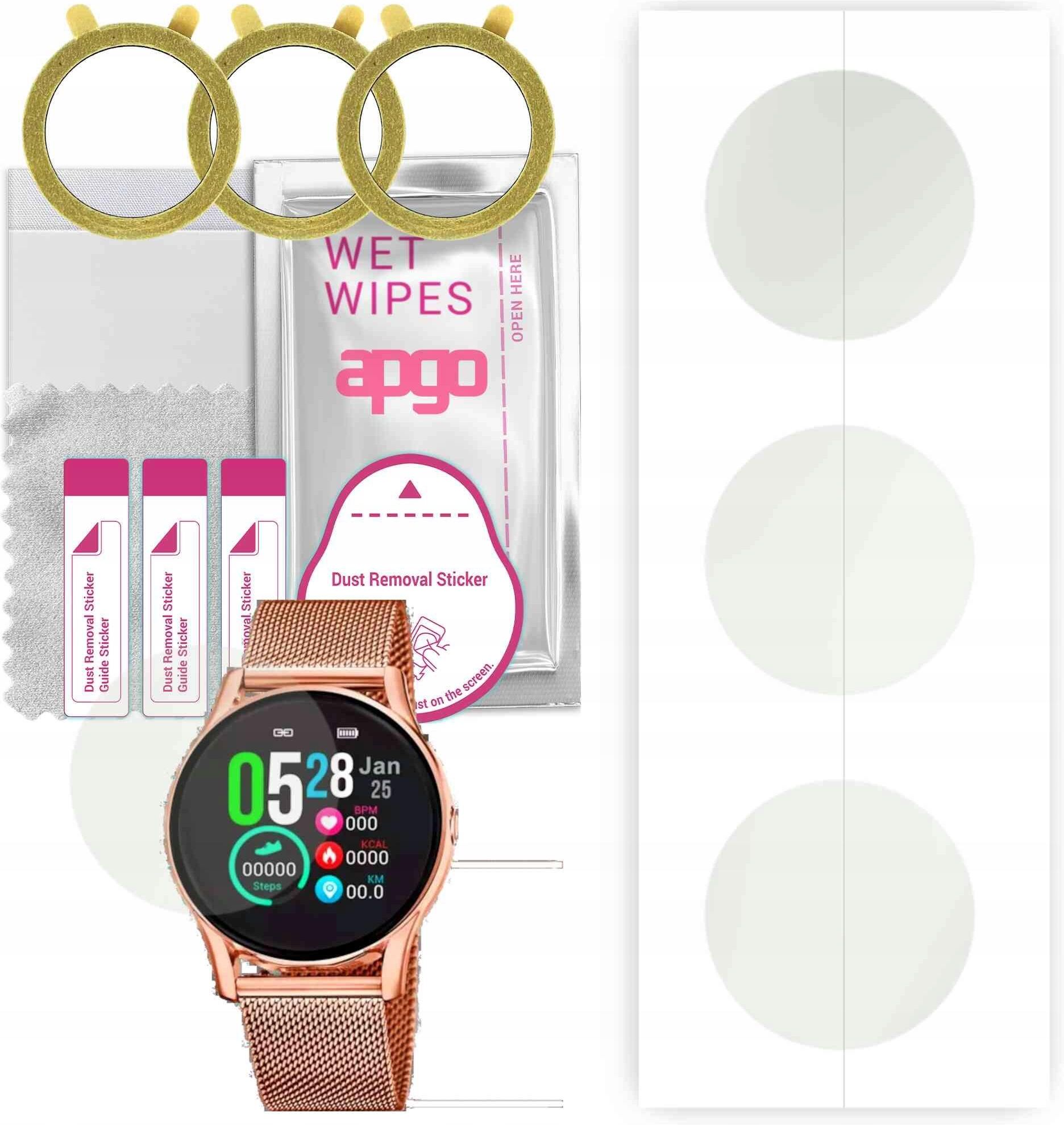 Apgo X Folia Hydro Elowa Matowa Do Lotus Smartwatch A Ochronna