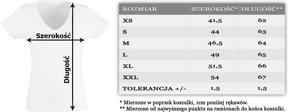 Koszulka Z W Asnym Nadrukiem Tekstem Grafik Foto Bia A Damska Serek