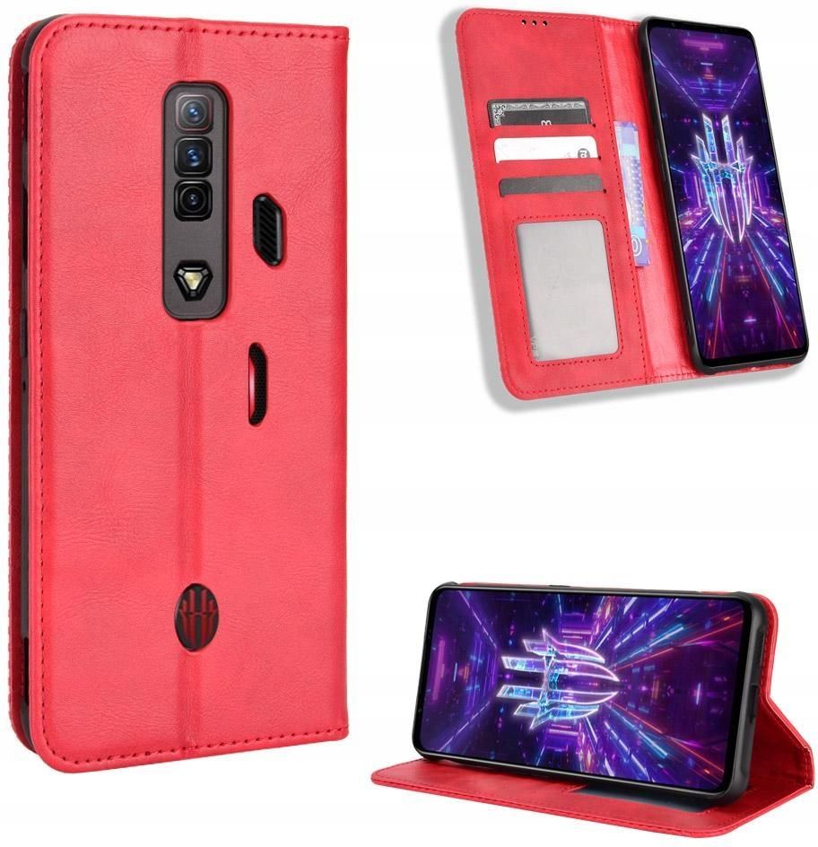 Obudowa Dla Zte Nubia Red Magic 7S Zamknięcie Magnetyczne Portfel Skóra