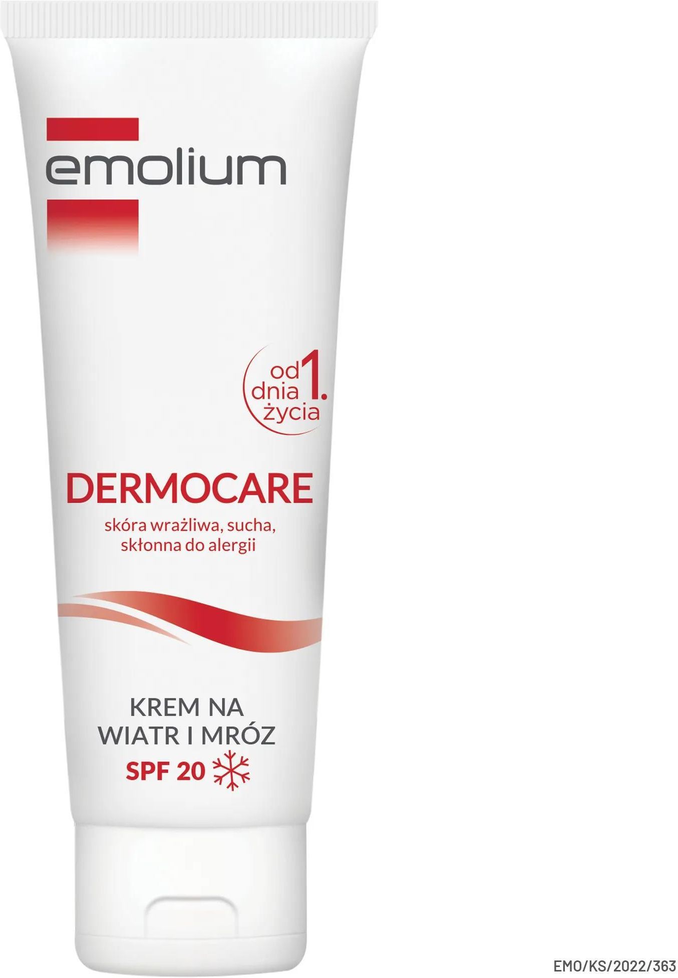 Perrigo Zestaw Emolium Dermocare Krem Na Wiatr I Mróz Spf 20 75Ml