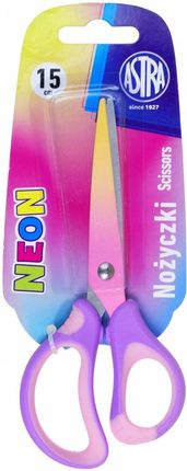Astra Art-Pap Nożyczki Szkolne Ergonomiczne Astrakids Neon 15 Cm.1Szt. - zdjęcie 2