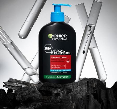 Garnier Pure Active Oczyszczający Żel Z Węglem Przeciw Zaskórnikom 250Ml - zdjęcie 2