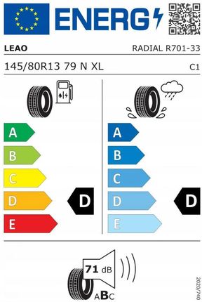 Leao Radial R701 145/80R13C 79N - zdjęcie 2